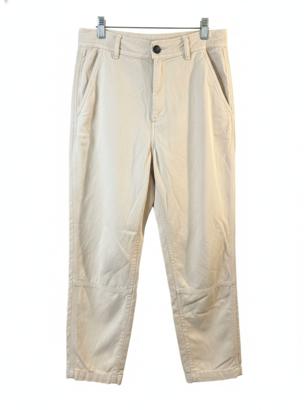 Everlane The Chino in Buttersoft Size 6 Tencel Curved Barrel Pants Beige